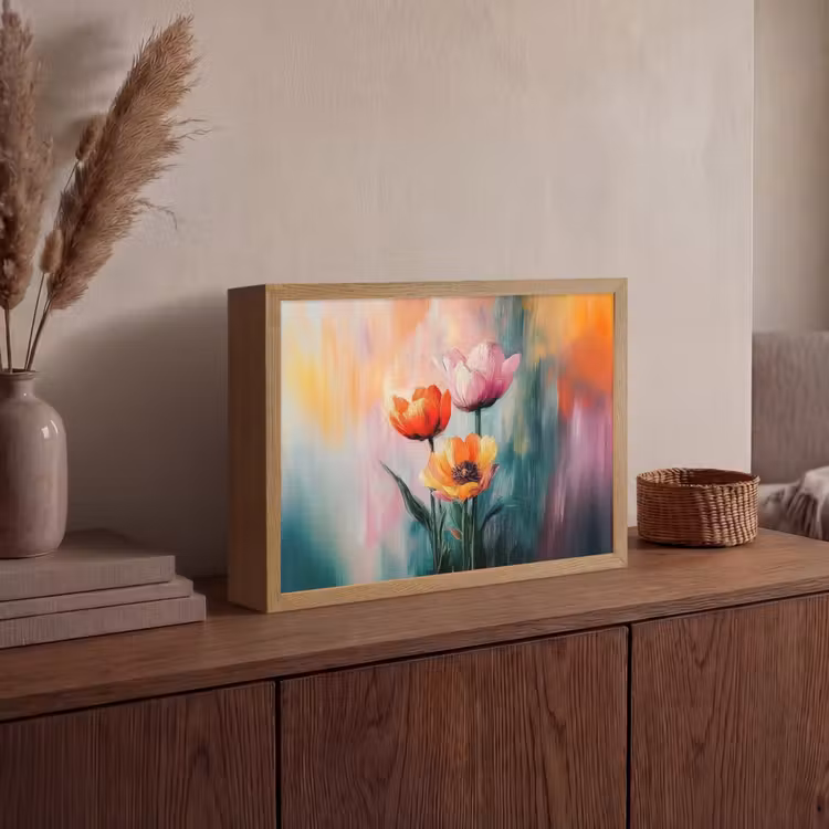 Lightbox - Wandlamp - Dromerig - Bloemen - Verfijnde details — 4