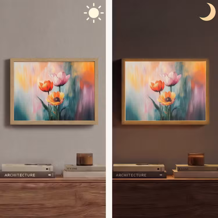 Lightbox - Wandlamp - Dromerig - Bloemen - Verfijnde details — 6