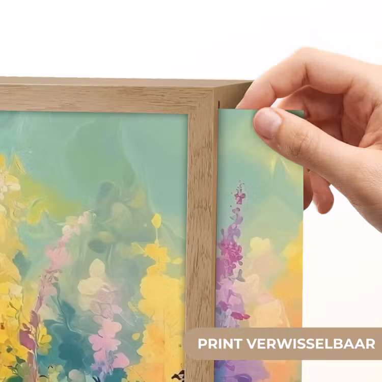 Lightbox - Wandlamp - Dromerige - Langgerekte bloemen — 5