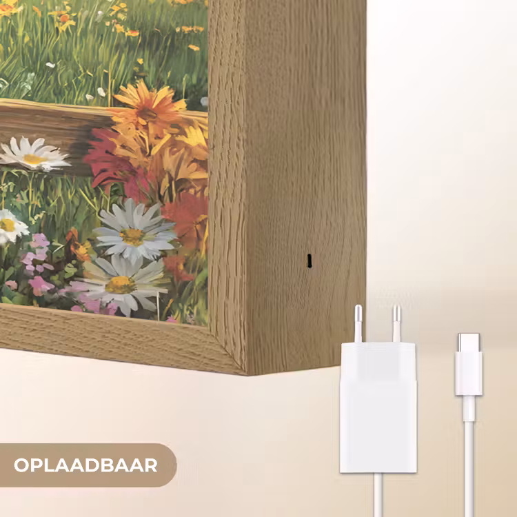 Lightbox - Wandlamp - Ezels - Bloemen - Zomers — 7
