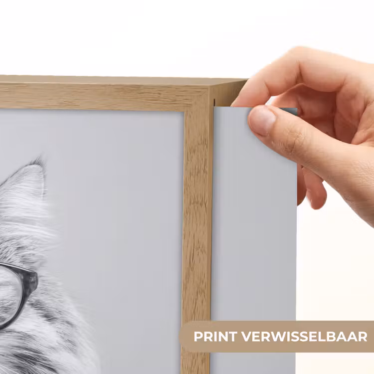 Lightbox - Wandlamp - Kat - Bril - Mok - Pluizig — 5