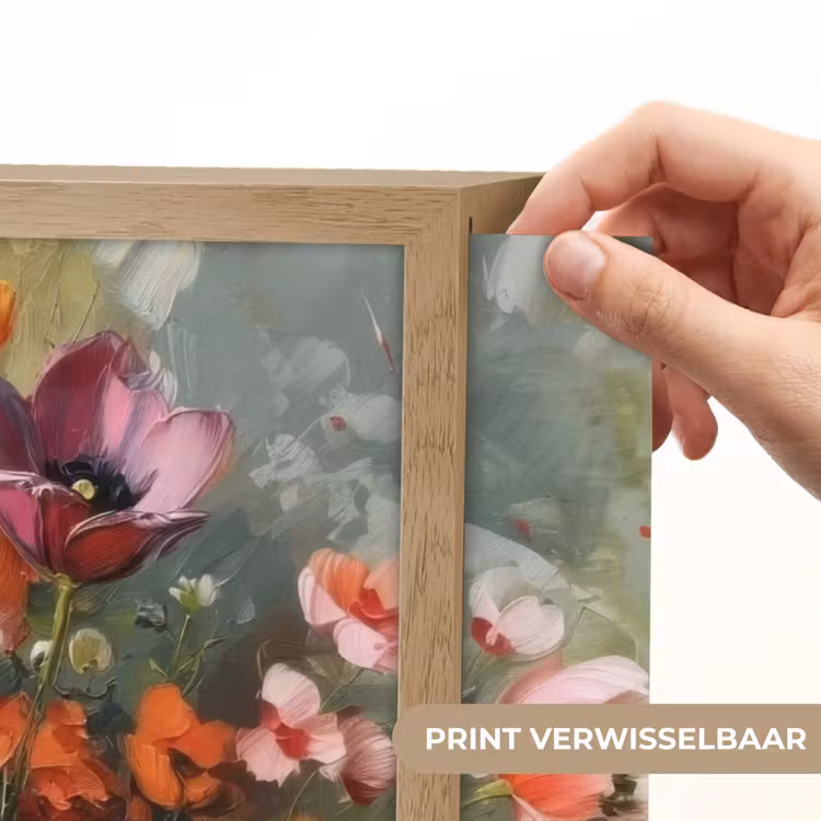 Lightbox - Wandlamp - Vrolijk boeket - Dynamisch - Subtiele kleurspatten — 5