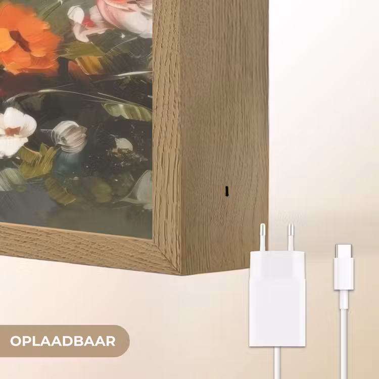 Lightbox - Wandlamp - Vrolijk boeket - Dynamisch - Subtiele kleurspatten — 7