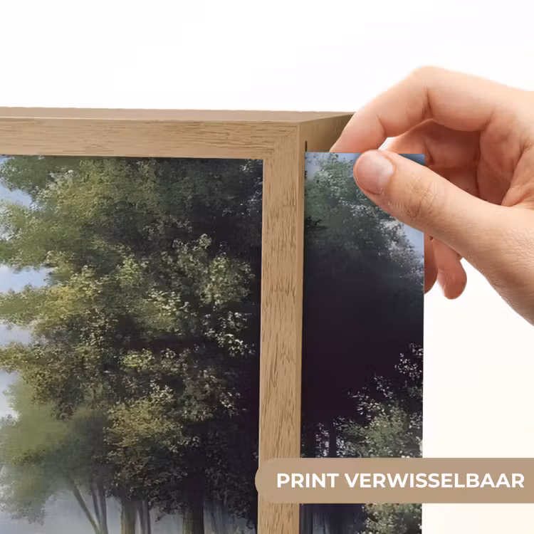Lightbox - Wandlamp - Zandpad - Groen landschap - Water — 5