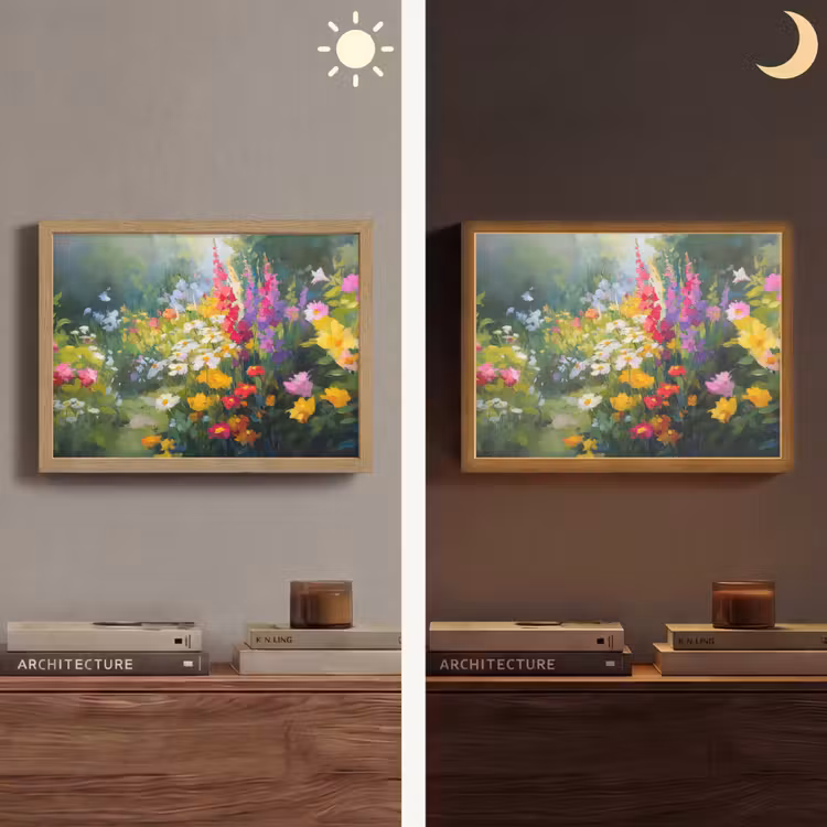 Lightbox - Wandlamp - Zomertuin - Sfeervol - Bloemen — 6