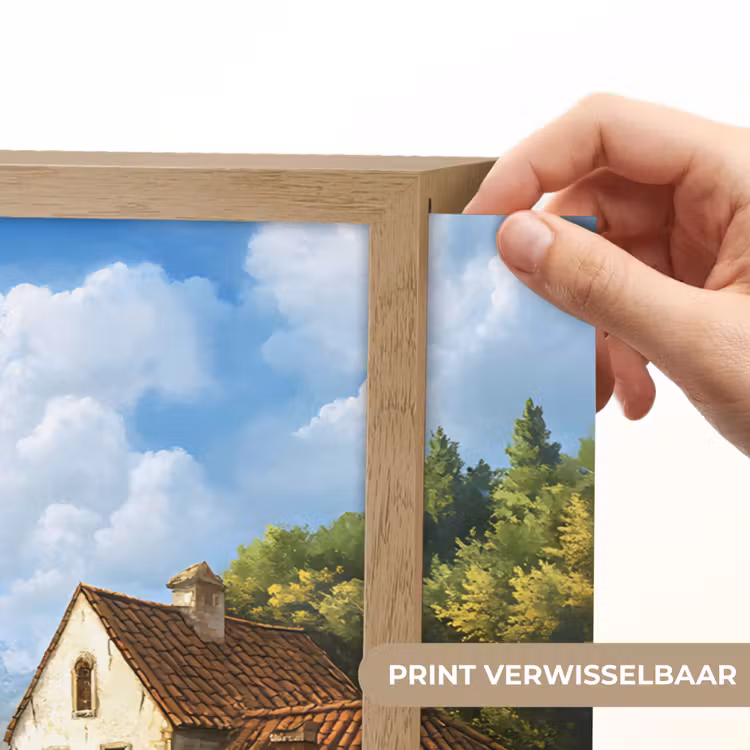 Lightbox - Wandlamp - Zwaan - Bomen - Rust — 5