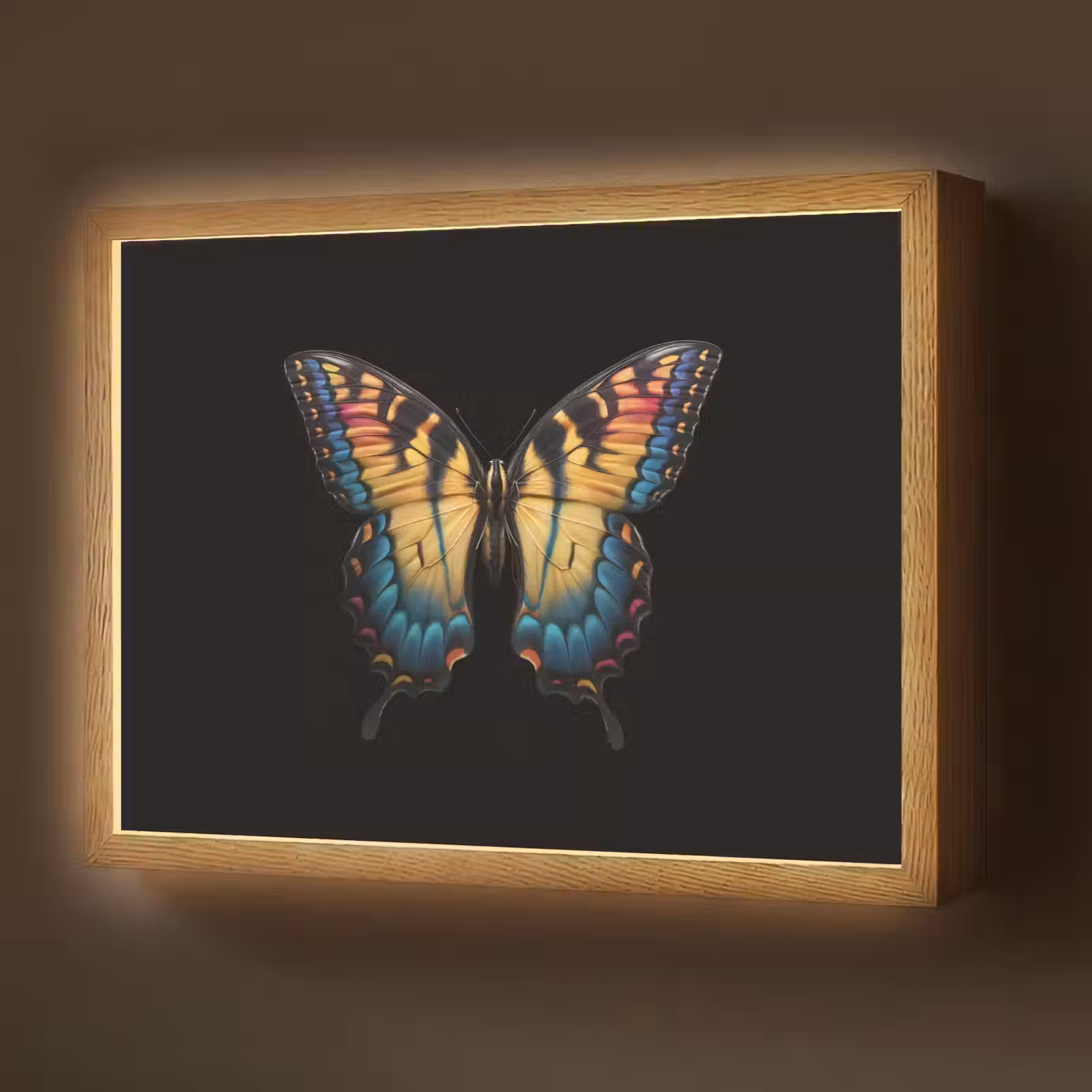 Lightbox - Wandlamp - Vlinder - Kleurrijk - Speels — 1