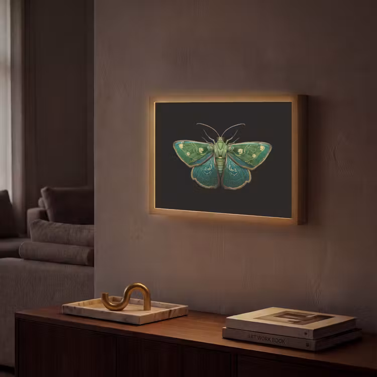 Lightbox - Wandlamp - Mot - Levendig - Groen — 2