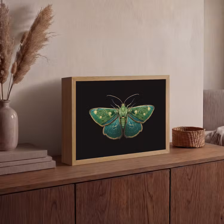 Lightbox - Wandlamp - Mot - Levendig - Groen — 4