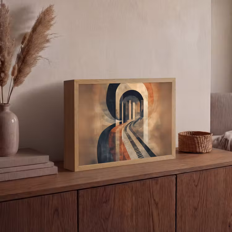 Lightbox - Wandlamp - Piano - Toetsen - Abstract — 4