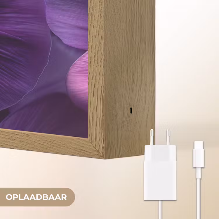 Lightbox - Wandlamp - Paars - Viool - Diepte — 7