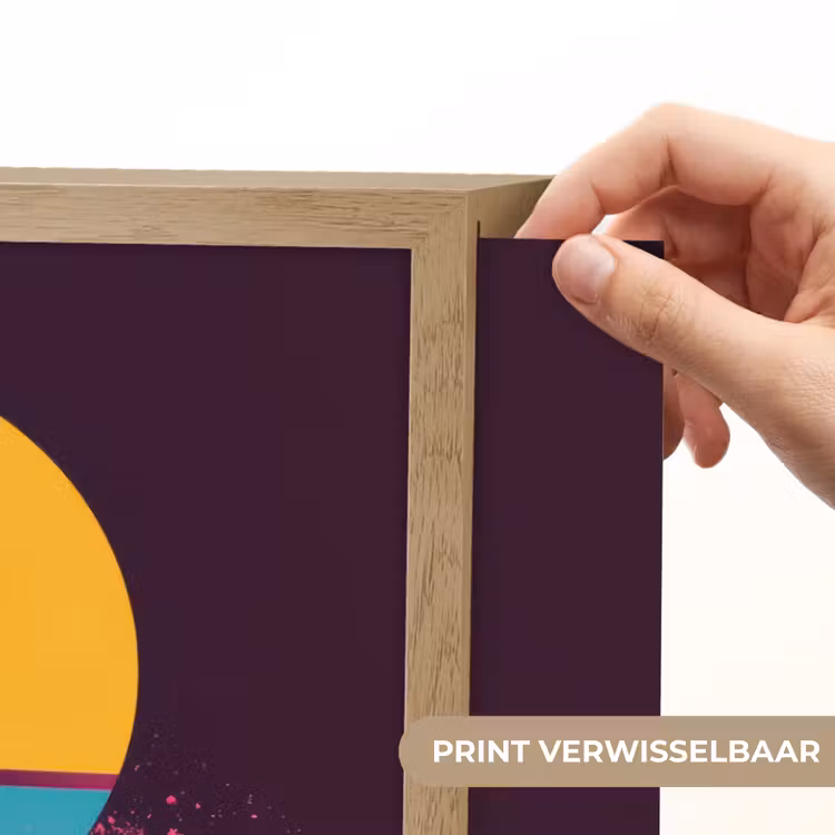 Lightbox - Wandlamp - Golf - Kleurrijk - Zon - Palmbomen — 5