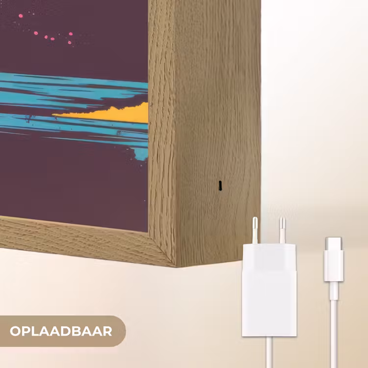 Lightbox - Wandlamp - Golf - Kleurrijk - Zon - Palmbomen — 7