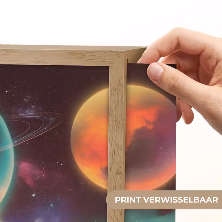 Lightbox - Wandlamp - Planeten - Neon - Berglandschap - Zon — 5