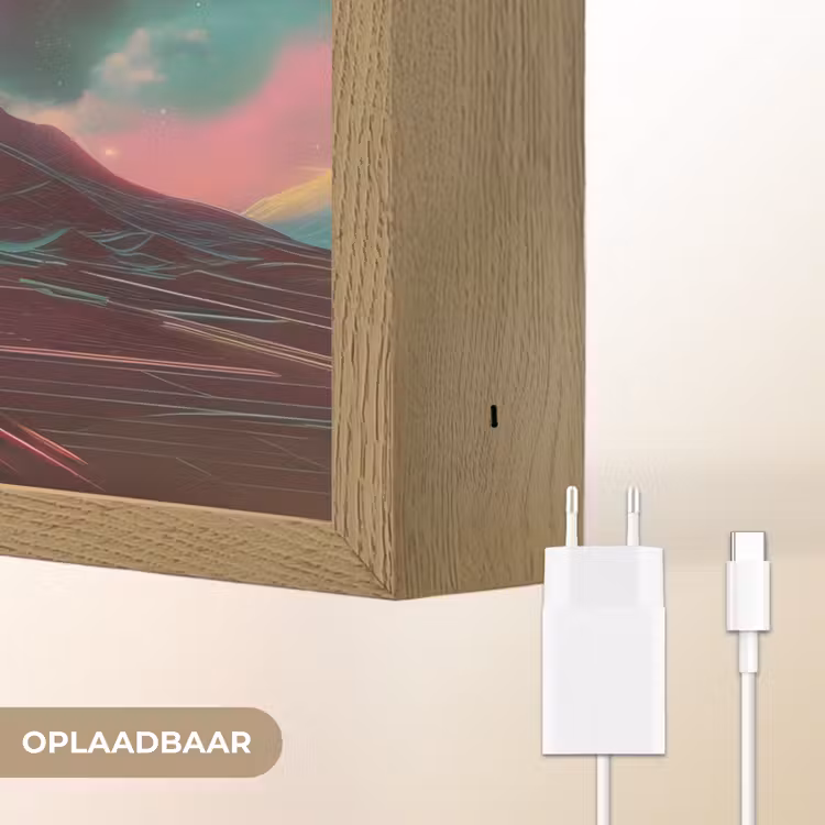 Lightbox - Wandlamp - Planeten - Neon - Berglandschap - Zon — 7