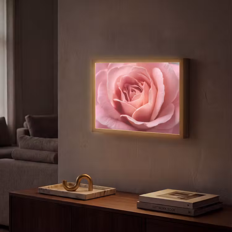 Lightbox - Wandlamp - Roze - Roos - Romantisch — 2