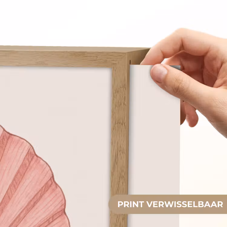 Lightbox - Wandlamp - Schelp - Roze - Ribbels — 5