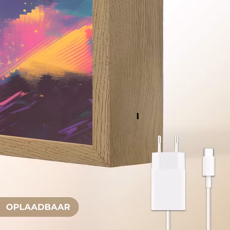 Lightbox - Wandlamp - Sterren - Bergen - Kleurrijk — 7