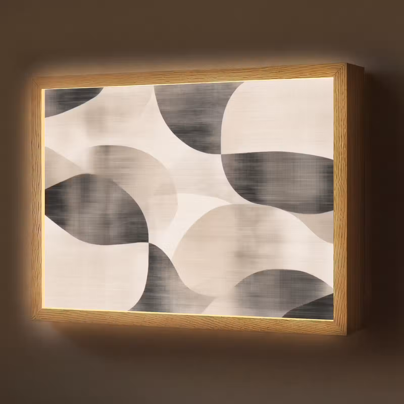 Lightbox - Wandlamp - Grillige vormen - Subtiele overgangen - Dynamisch — 1