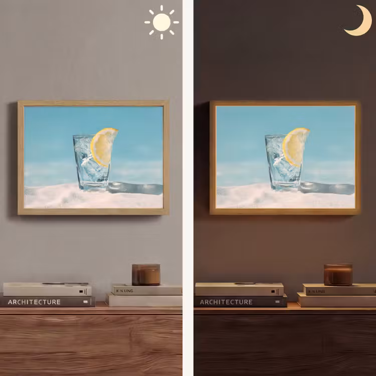 Lightbox - Wandlamp - Glas - ijsblokjes - Citroen — 6