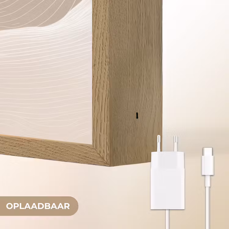 Lightbox - Wandlamp - Golvende lijnen - Luchtstromen - Harmonieus — 7