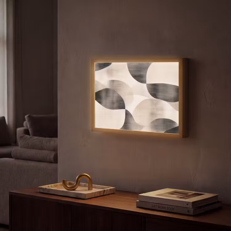 Lightbox - Wandlamp - Grillige vormen - Subtiele overgangen - Dynamisch — 2
