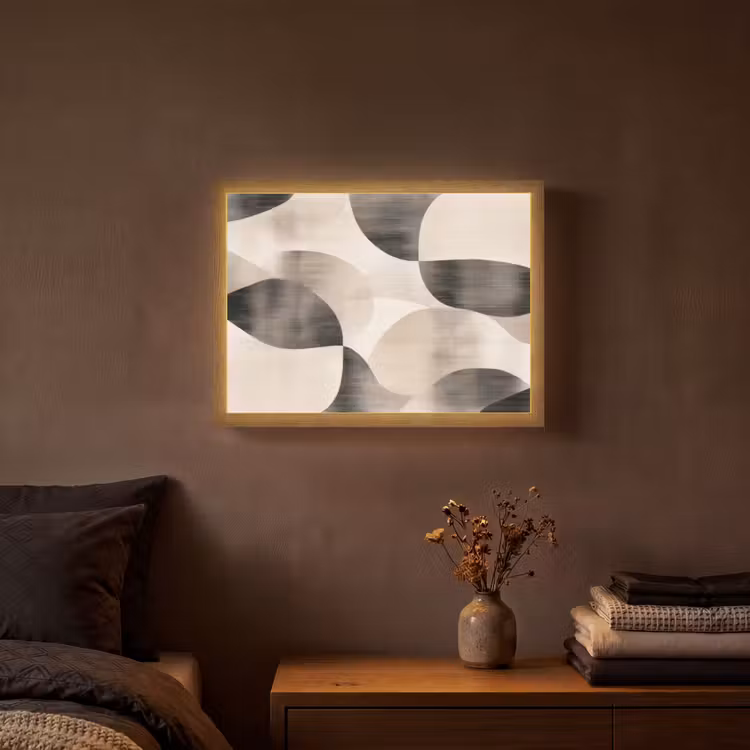 Lightbox - Wandlamp - Grillige vormen - Subtiele overgangen - Dynamisch — 3