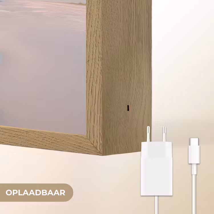Lightbox - Wandlamp - Kustlijn - Pastel - water — 7
