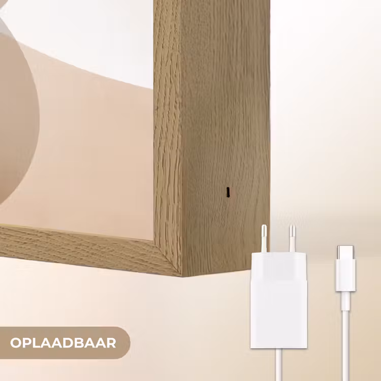 Lightbox - Wandlamp - Ovale vormen - Transparant - Zachte overgang — 7