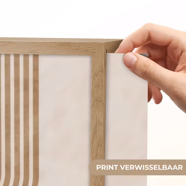 Lightbox - Wandlamp - Symmetrische bocht - Koperkleurig — 5
