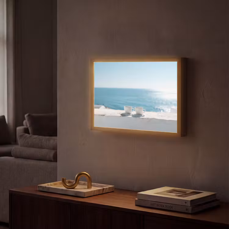 Lightbox - Wandlamp - Zee - Koffiekopjes - Zomers — 2