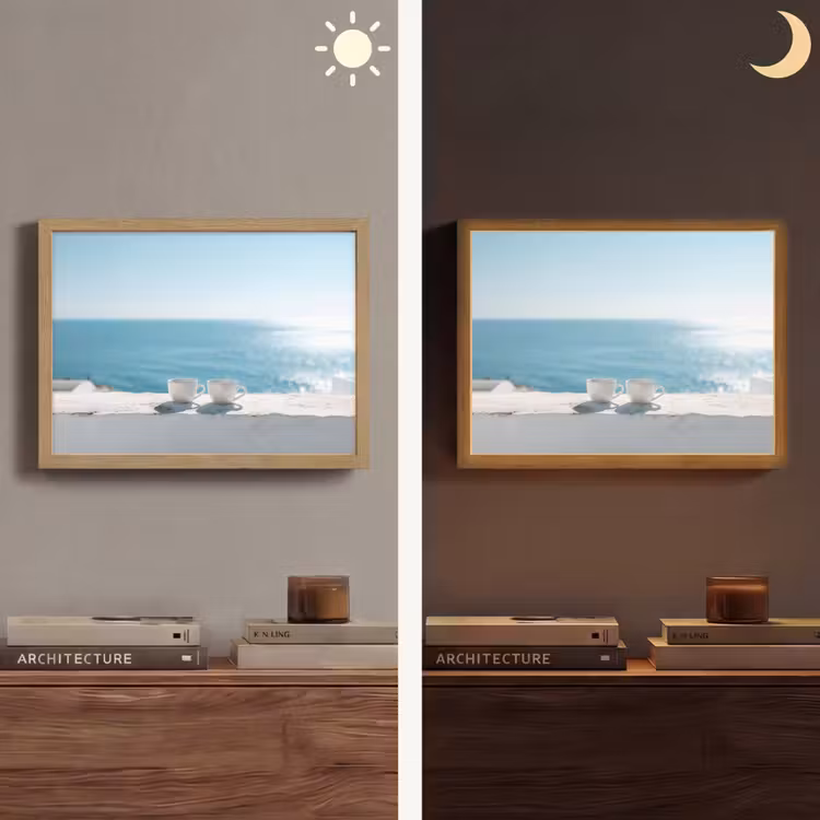 Lightbox - Wandlamp - Zee - Koffiekopjes - Zomers — 6