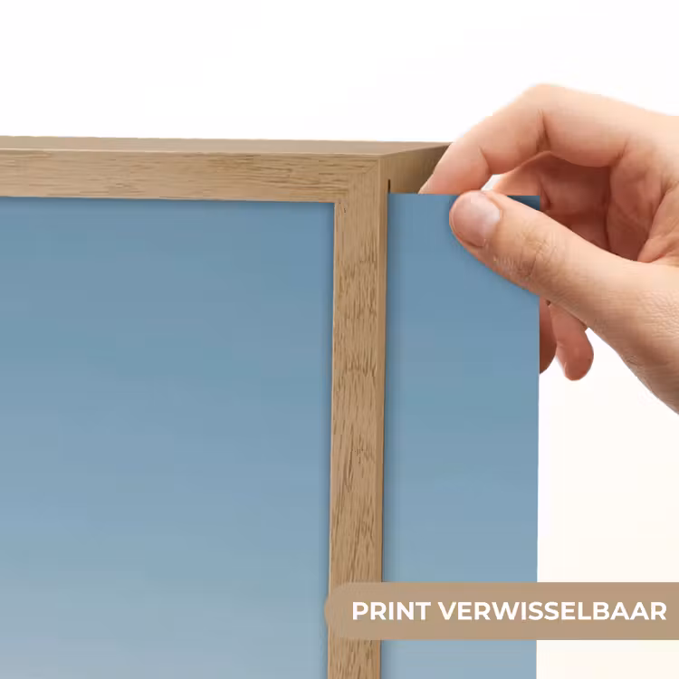 Lightbox - Wandlamp - Zeilbootje - Kalme zee - Helderblauwe hemel — 5