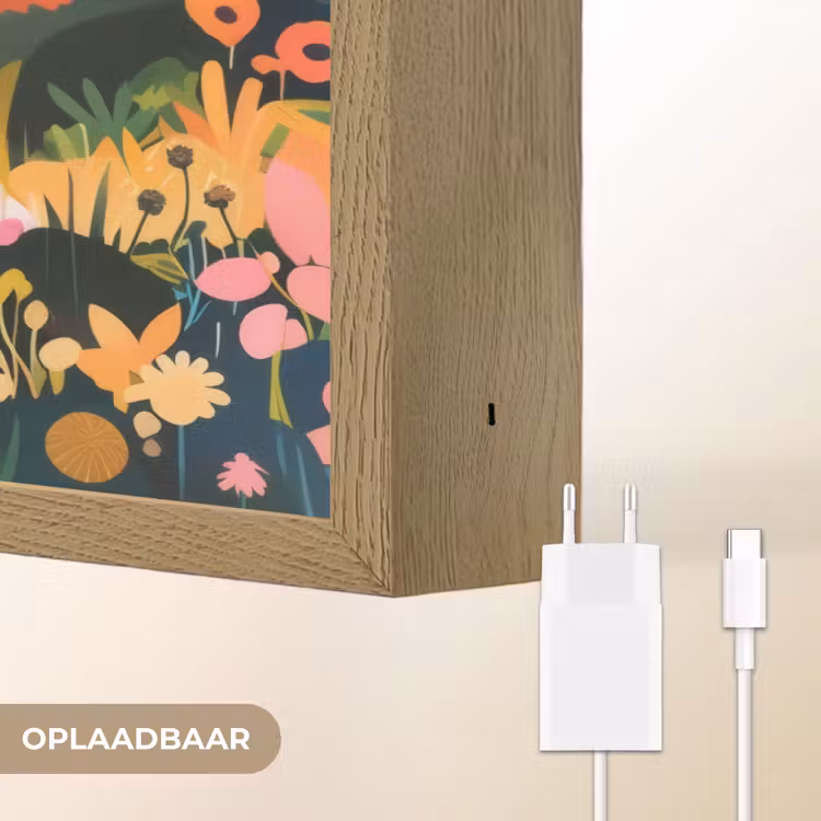 Lightbox - Wandlamp - Zonlicht - Heuvels - Wolkenlucht — 7