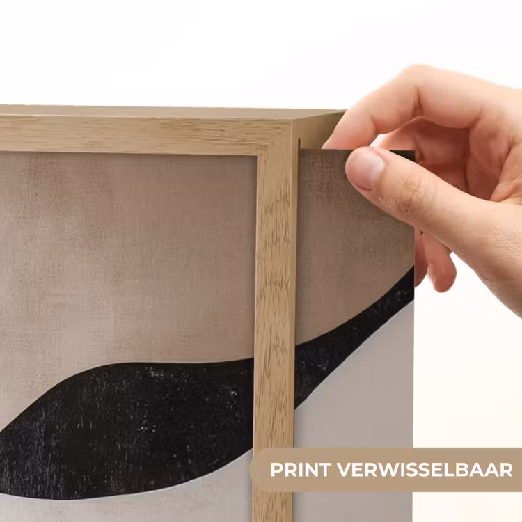 Lightbox - Wandlamp - Contourlijnen - Abstracte landschap — 5