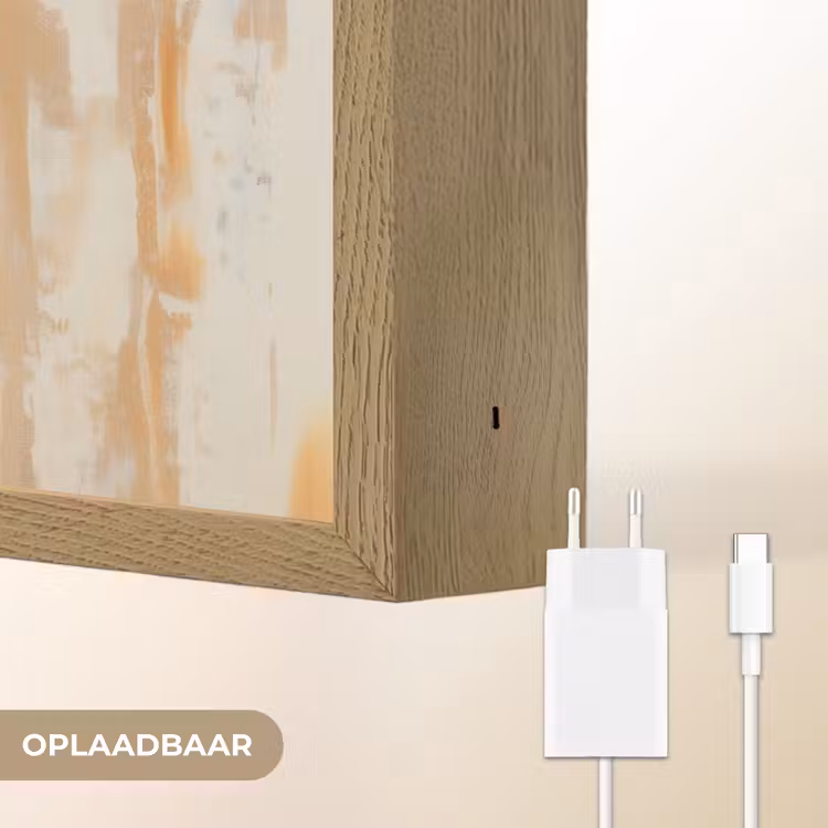 Lightbox - Wandlamp - Giraffen - Cartoon - Crème — 7