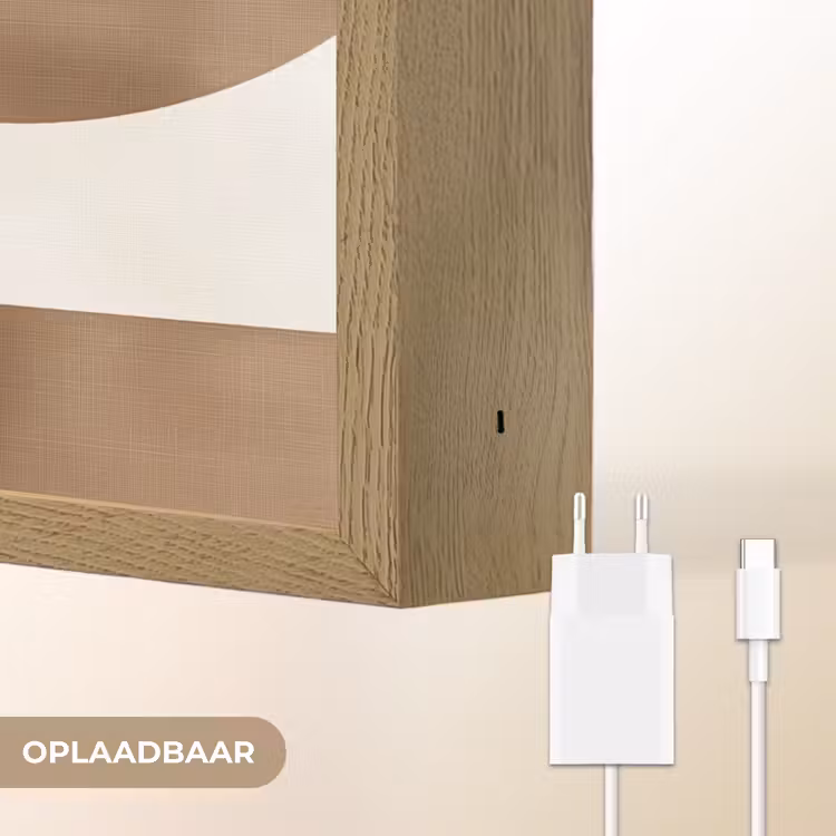 Lightbox - Wandlamp - Snijdende cirkels - Overlappende vlakken — 7