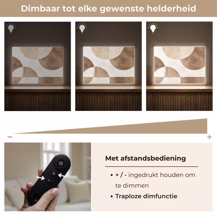 Lightbox - Wandlamp - Snijdende cirkels - Overlappende vlakken — 9