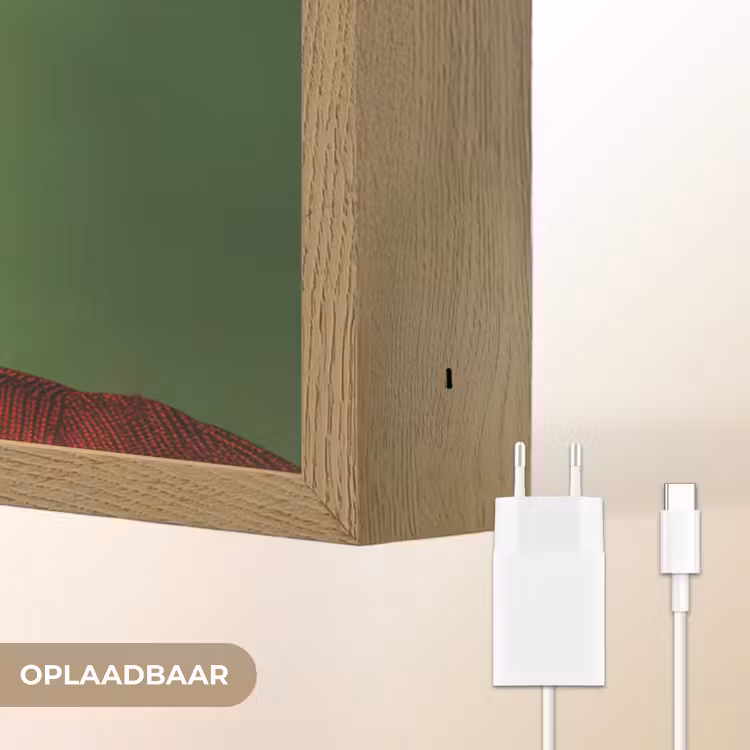 Lightbox - Wandlamp - Vrouw - Groen - Bril - Aesthetic - Modern — 7