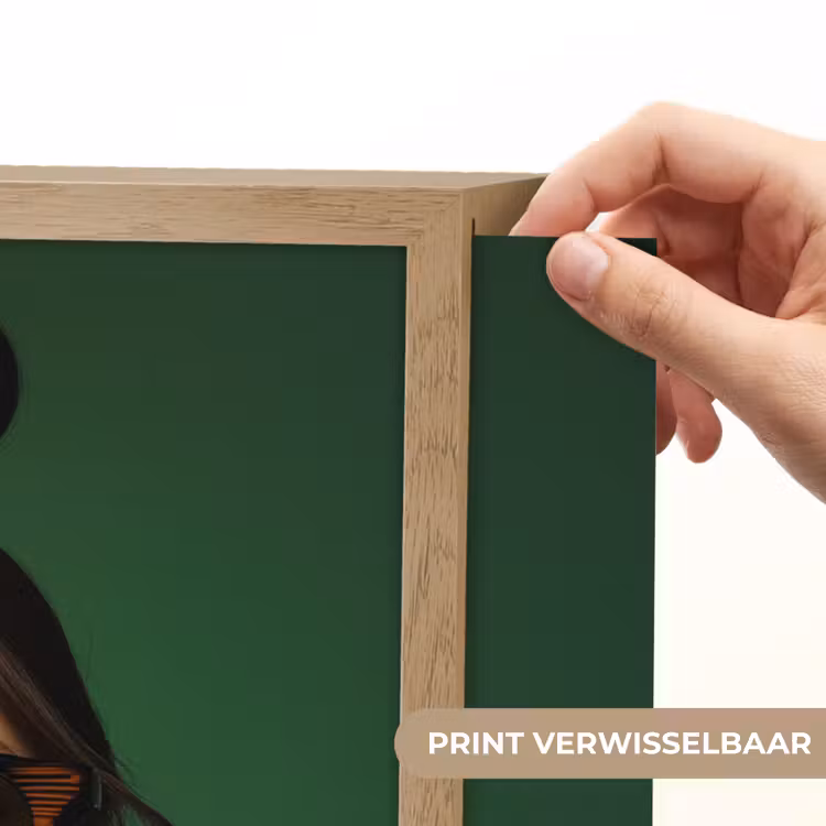 Lightbox - Wandlamp - Vrouw - Groen - Modern - Bril - Abstract — 5