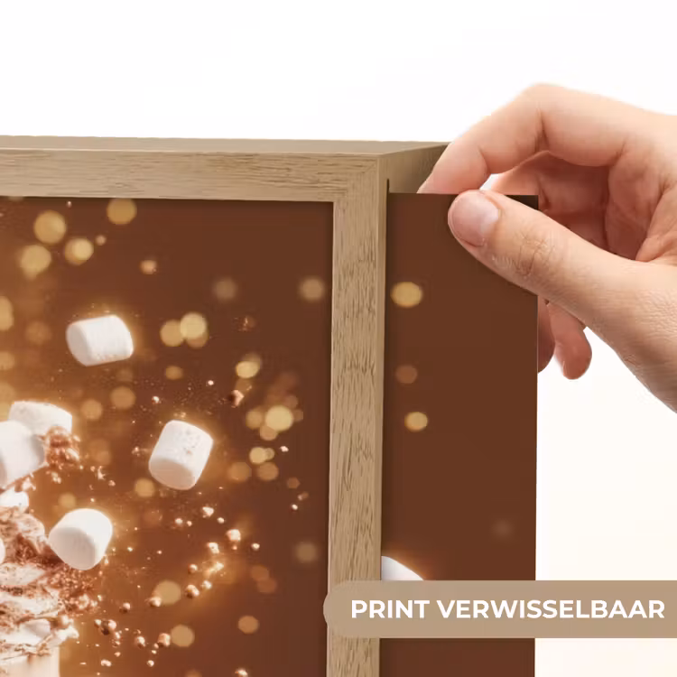 Lightbox - Wandlamp - Chocomelk - Drinken - Warm - Bruin — 5