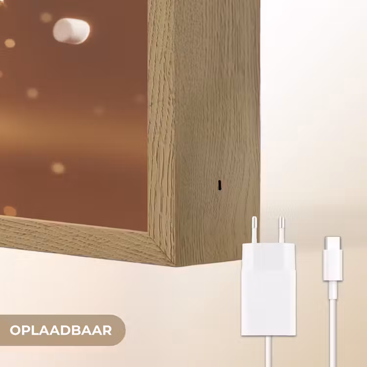 Lightbox - Wandlamp - Chocomelk - Drinken - Warm - Bruin — 7