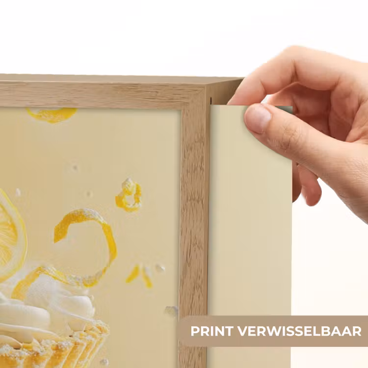 Lightbox - Wandlamp - Citroen - Taart - Eten - Geel — 5