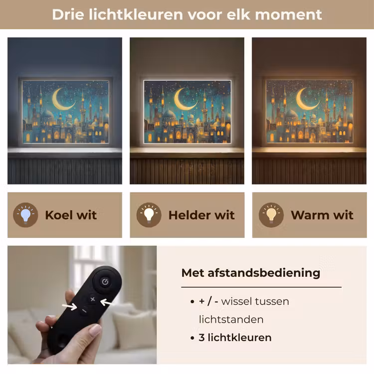 Lightbox - Wandlamp - Islamitisch - Moskee - Ramadan - Islam — 8