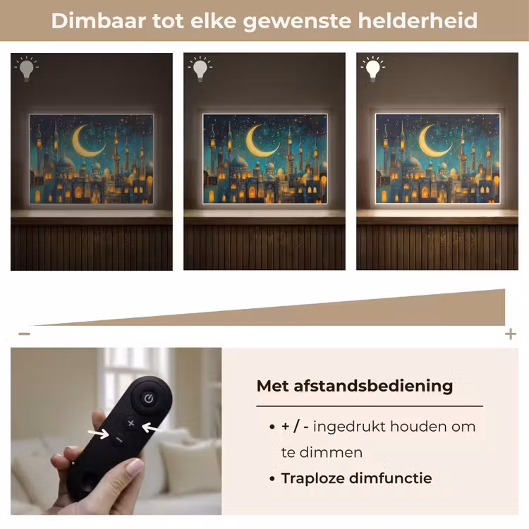 Lightbox - Wandlamp - Islamitisch - Moskee - Ramadan - Islam — 9