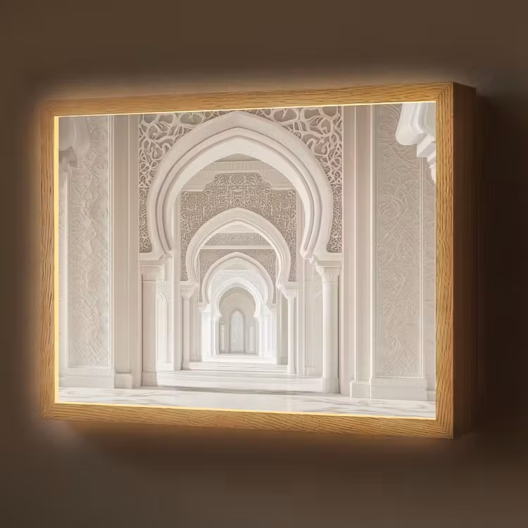 Lightbox - Wandlamp - Moskee - Architectuur - Ramadan - Islamitische — 1