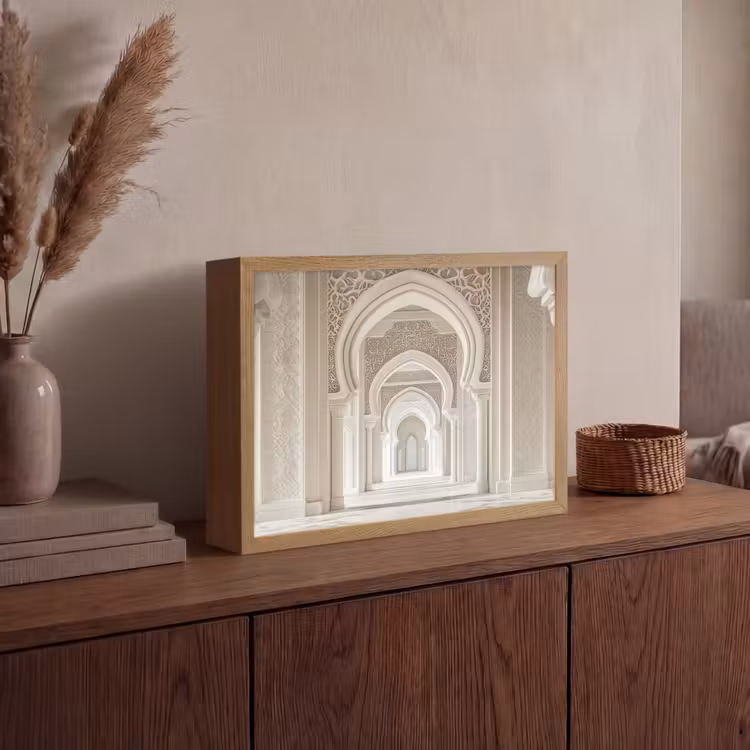 Lightbox - Wandlamp - Moskee - Architectuur - Ramadan - Islamitische — 4