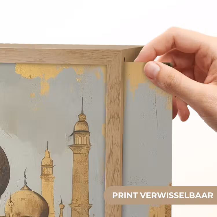 Lightbox - Wandlamp - Moskee - Goud - Arabisch - Ramadan - Islamitische — 5