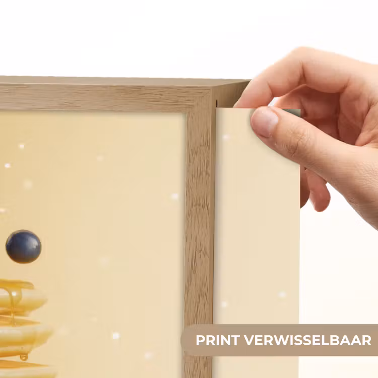 Lightbox - Wandlamp - Pannenkoeken - Eten - Honing - Geel — 5
