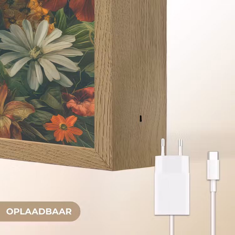 Lightbox - Wandlamp - Vrouw - Panterprint - Jungle - Natuur - Luxe — 7